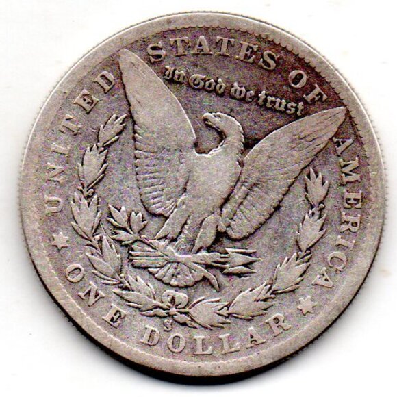 Rare Estate Find - 1880 S Morgan Silver Dollar - Picture 2 of 2